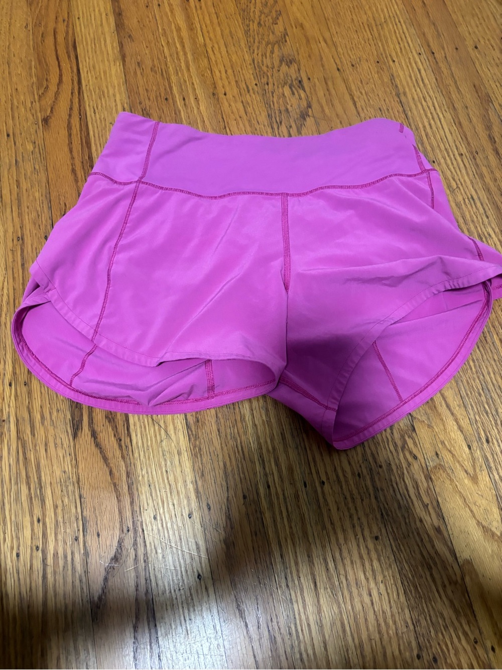 lululemon athletica Hot Pink Athletic Running Shorts